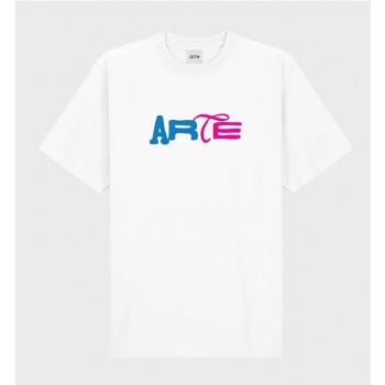 ARTE DUO PRINT LOGO TEE BLANCO