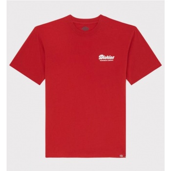 DICKIES LEWISTOWN TEE ROJO 2