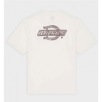 DICKIES WOOD LOGO TEE BEIGE