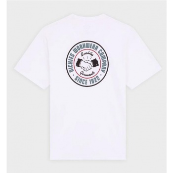 DICKIES CIRCLE LOGO TEE BLANCO