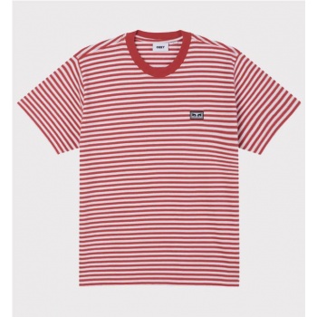 OBEY WORKS EYES STRIPE TEE...