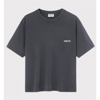 NWHR BASIC CROPPED TEE NEGRO