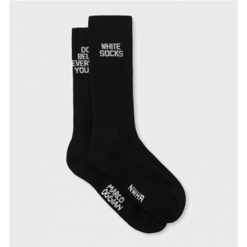 NWHR DON´T BELIEVE SOCKS NEGRO