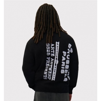 ARTE BIG PRINT KNIT SWEATER... 2