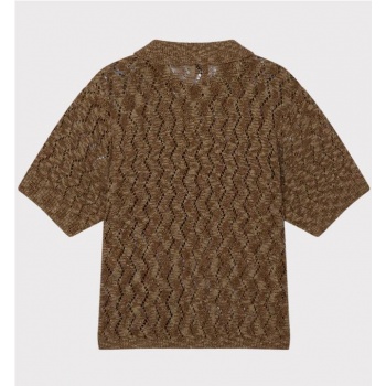 OBEY ANDRE POLO SWEATER BEIGE 2