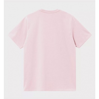 CARHARTT WIP CHASE TEE ROSADO 2