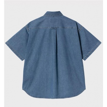 CARHARTT WIP LUCAS SHIRT AZUL 2