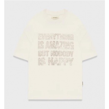 RETERNITY QUOTE TEE BEIGE