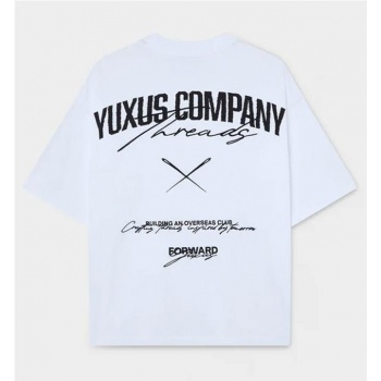YUXUS FOAM THREADS TEE BLANCO