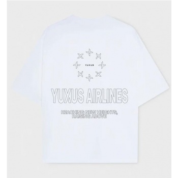 YUXUS IVORY VOYAGER TEE BLANCO
