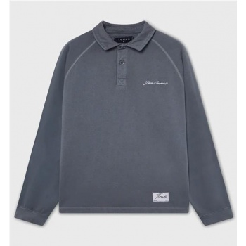 YUXUS THREADS PECAN POLO GRIS