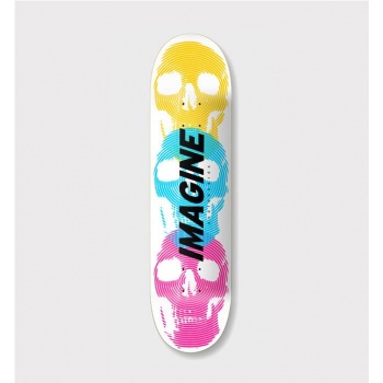 IMAGINE SKULL EMBOSSED...