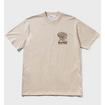 BUTTER GOODS TERRAIN TEE BEIGE 2