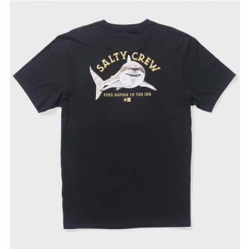 SALTY CREW LURKING TEE NEGRO