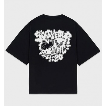 6IXT4OUR SMOKE TEE NEGRO