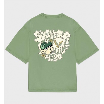 6IXT4OUR SMOKE TEE VERDE CLARO