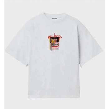 6IXT4OUR MY DRUGS TEE BLANCO