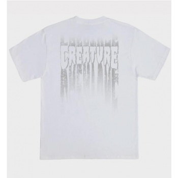 CREATURE TATTERED TEE BLANCO