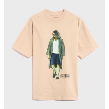 PLEASURES DUDE TEE BEIGE