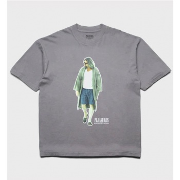 PLEASURES DUDE TEE GRIS