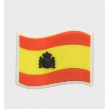 CROCS JIBBITZ SPAIN FLAG ROJO