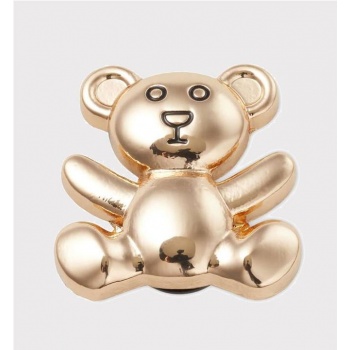 CROCS JIBBITZ GOLD TEDDY...