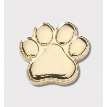 CROCS JIBBITZ GOLD DOG PAW ORO