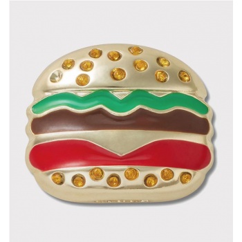 CROCS JIBBITZ GOLD BURGER ORO