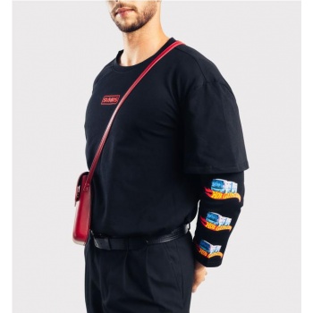 CHACHO HOT GUAGUAS TEE NEGRO