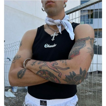 CHACHO TANK TOP NEGRO