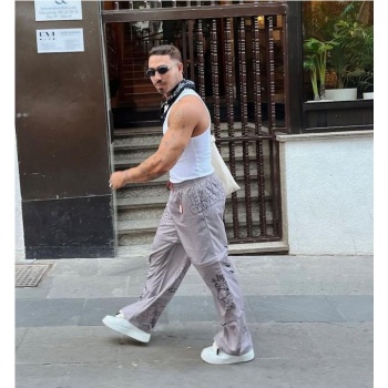 CHACHO TATTOOS PANTS 2IN1 GRIS