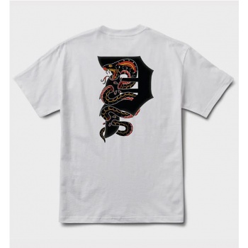 PRIMITIVE DANGER HW TEE BLANCO