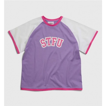 SSSTUFFF STFU CROP TEE VIOLETA 2