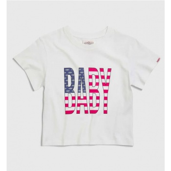 SSSTUFFF BABY USA TEE BLANCO
