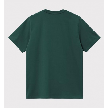 CARHARTT WIP CHASE TEE VERDE 2