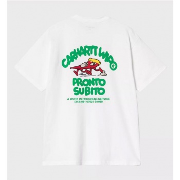 CARHARTT WIP PRONTO TEE BLANCO