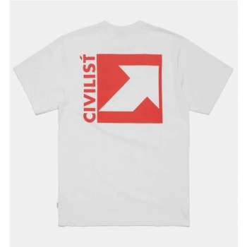 CIVILIST COUPE TEE BLANCO