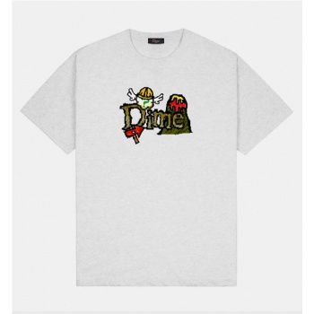 DIME CLASSIC FUZZY TEE GRIS