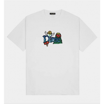 DIME CLASSIC FUZZY TEE BLANCO