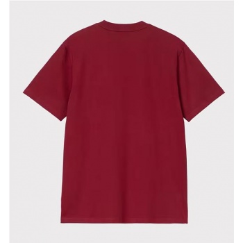 CARHARTT WIP ALUMNI TEE ROJO 2