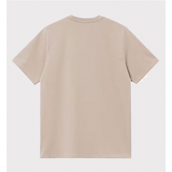 CARHARTT WIP CHASE TEE BEIGE 2