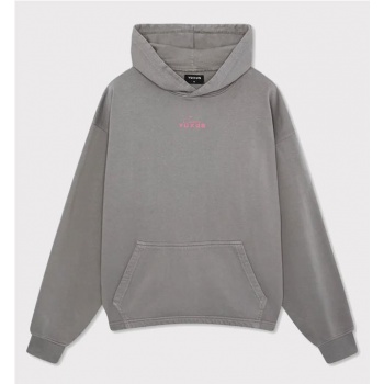 YUXUS DRAB STAMINA HOODIE GRIS 2