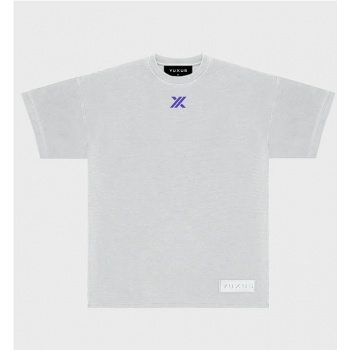 YUXUS VELOUR LE CLUB TEE GRIS 2