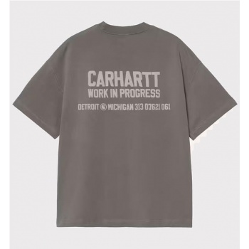 CARHARTT WIP DISTANCE TEE GRIS
