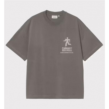 CARHARTT WIP DISTANCE TEE GRIS 2