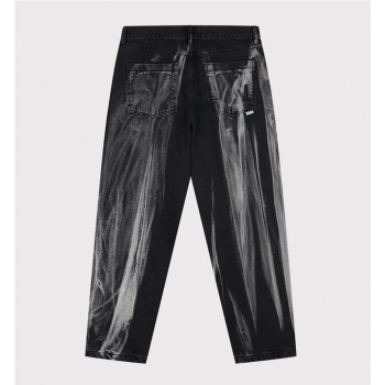 ARTE WASHED JEANS PANTS NEGRO