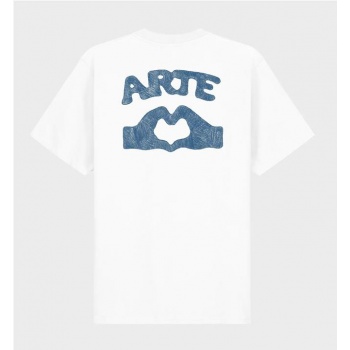 ARTE DIELS STITCH TEE BLANCO