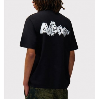 ARTE BLOCKS PRINT TEE NEGRO 2