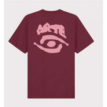 ARTE EYE PRINT TEE GRANATE