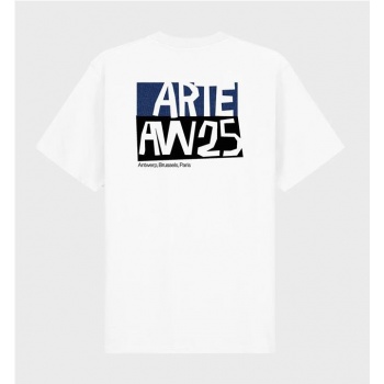 ARTE CUT OUT PRINT TEE BLANCO